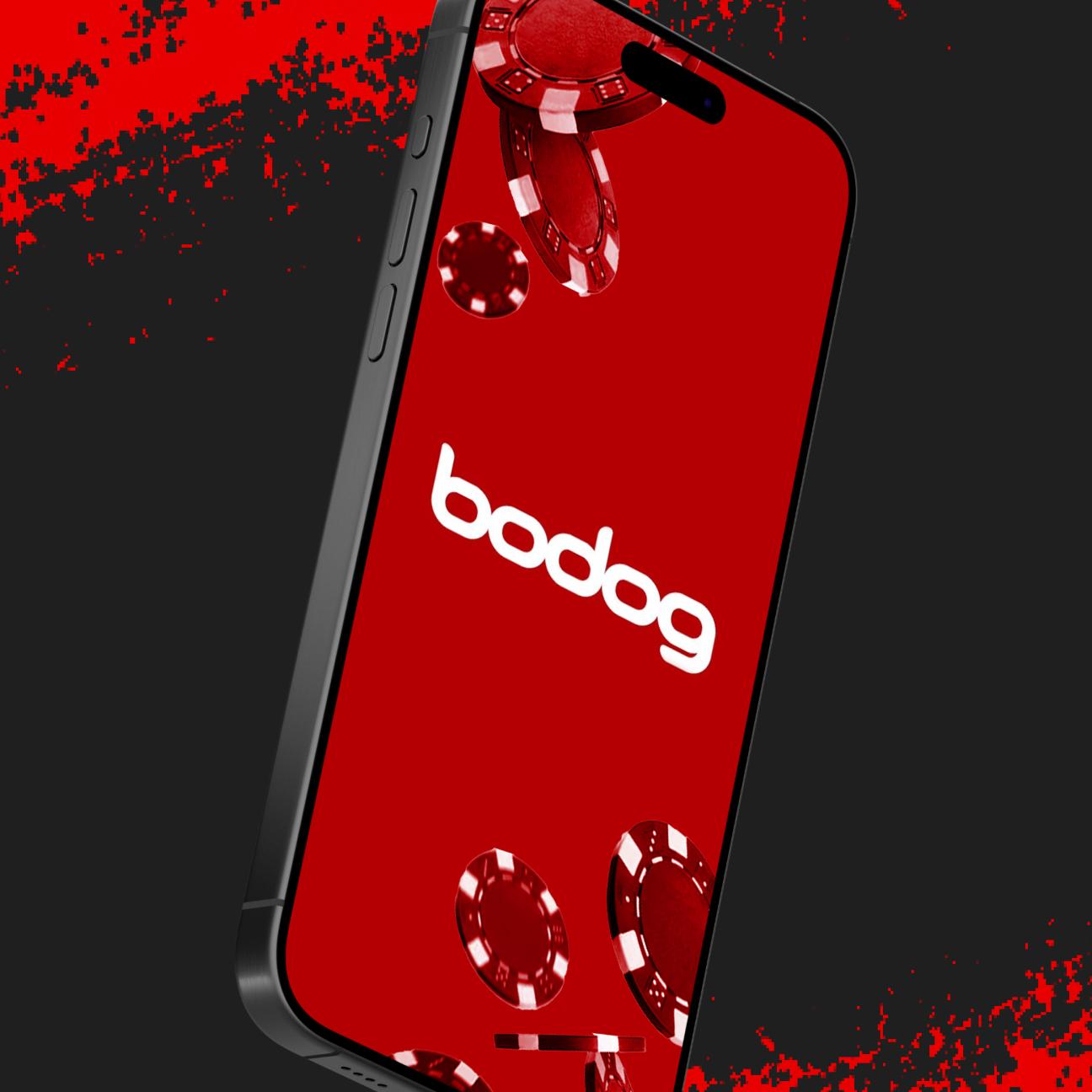 Design mockup for Bodog